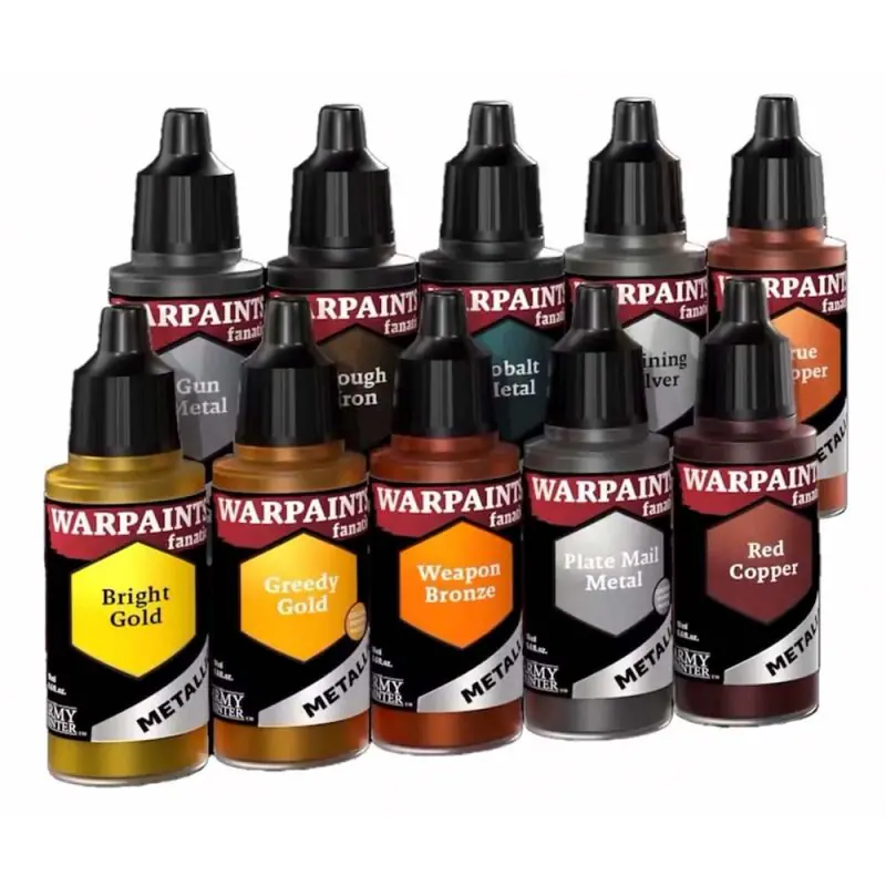 The Army Painter: Warpaints Fanatic - Metallics Paint Set - Image 2