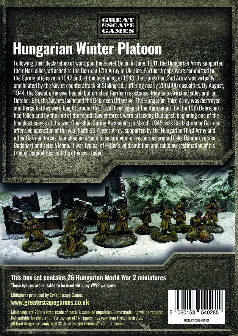 HUN101 - Hungarian Platoon winter uniform - Image 2
