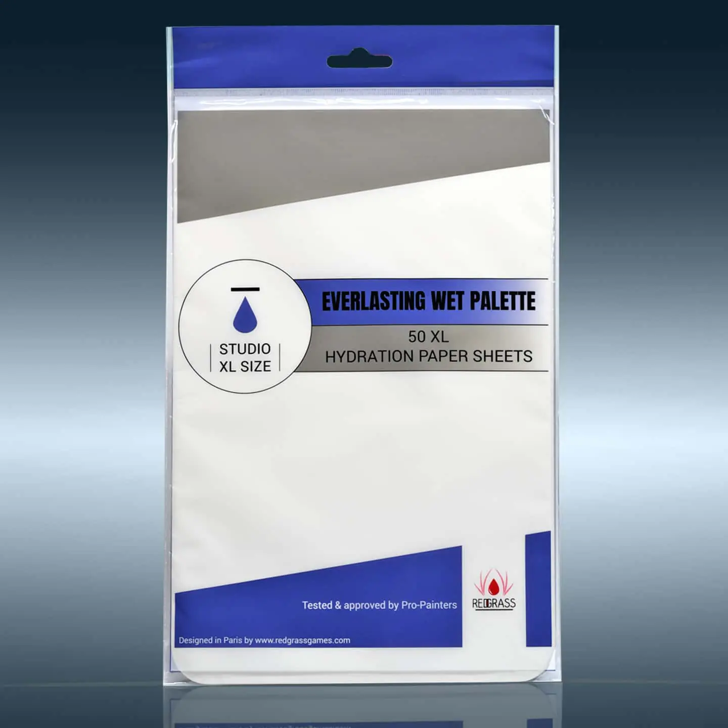 WPSP16 50x Hydration Paper Sheets for all Studio Wet Palettes