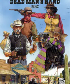 Dead Man’s Hand Redux Rulebook (with card deck & markers)