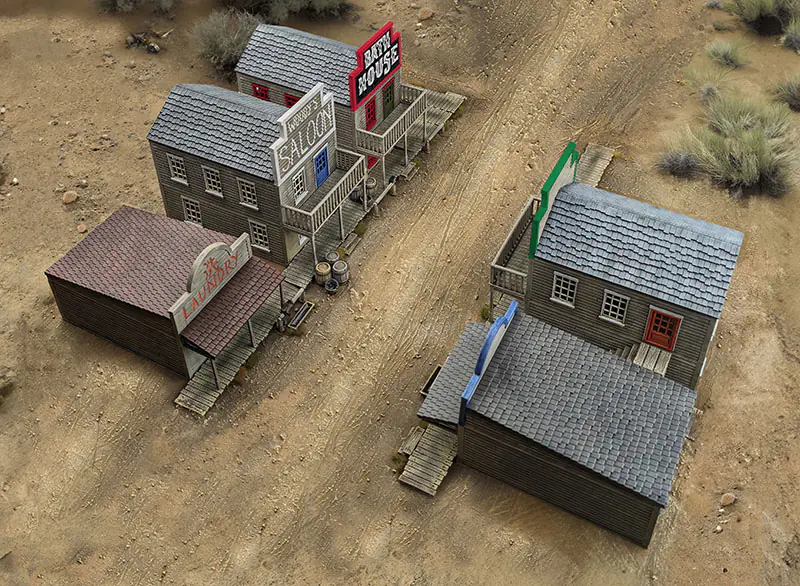 Redux - Two-Horse Town Double & Single Storey Building Bundle (Released April 20th, 2024) - Image 2