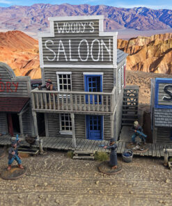 Alternative view of Dead Man's Hand - Two Storey Plastic Building