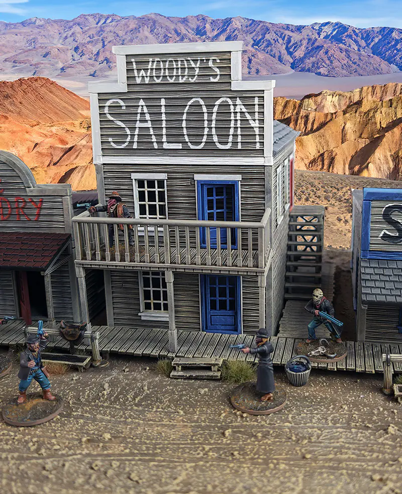 Dead Man's Hand - Two Storey Plastic Building - Image 2