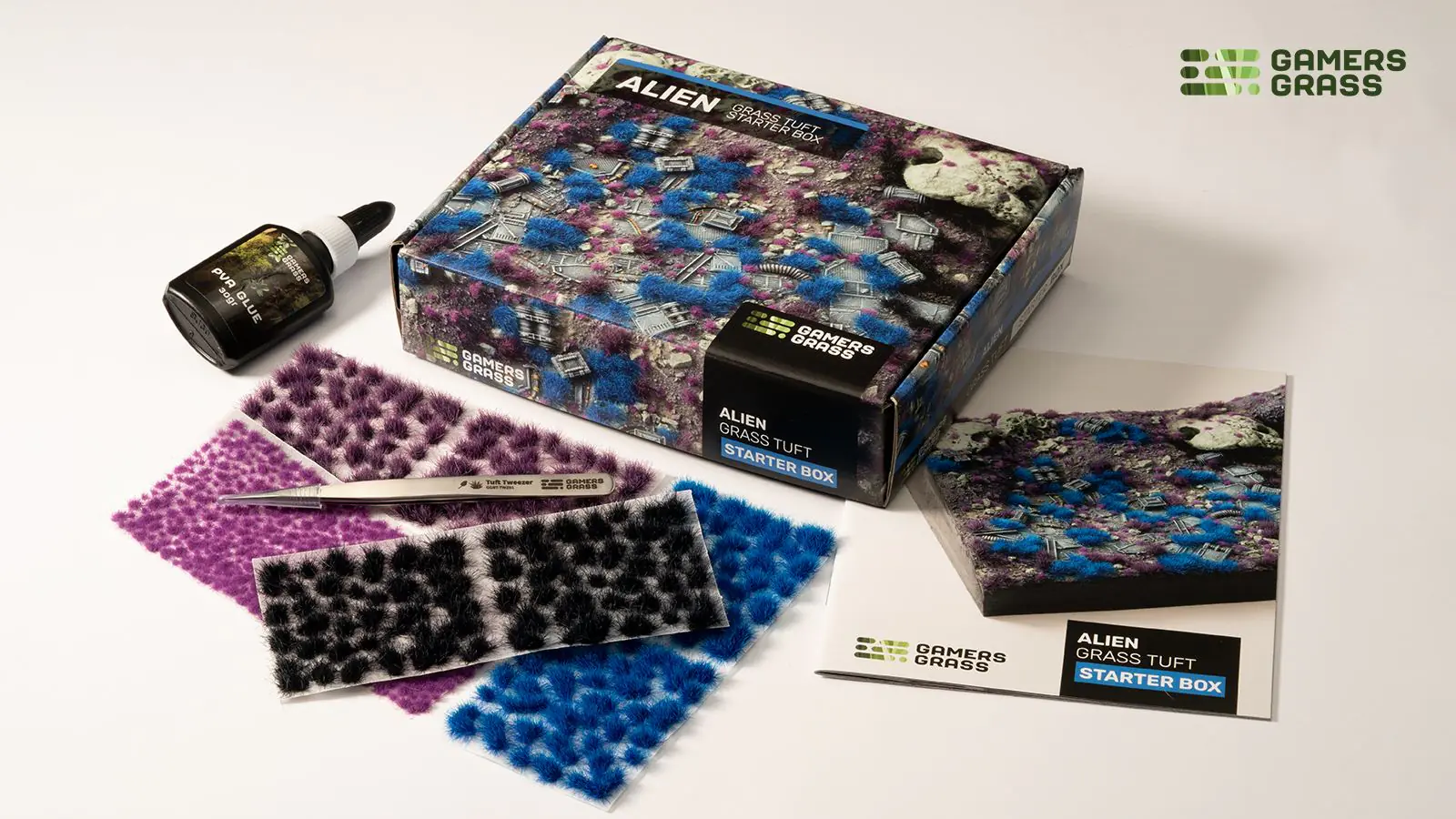 GGSB-ALI - Alien Grass Tuft Starter Box
