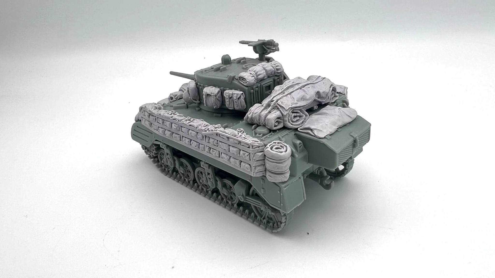 282RG003 - M5A1 Stuart Stowage Kit - Resin - Image 4