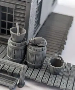 Alternative view of Dead Man's Hand - Aces & Eights Saloon (Two Storey Plastic Building)
