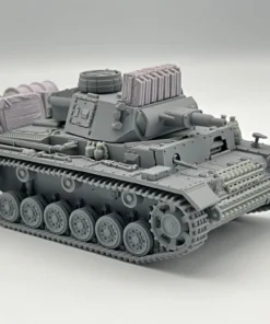 Alternative view of 282RG014 - Panzer III Ausf N DAK Stowage Kit - Resin