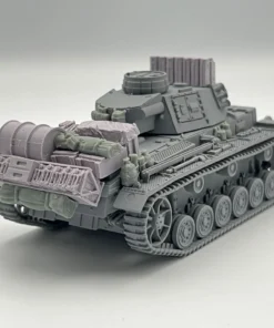 282RG014 - Panzer III Ausf N DAK Stowage Kit - Resin - Image 4