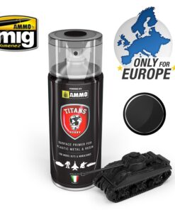 TITANS HOBBY Black Matt Primer