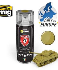 TITANS HOBBY Desert Yellow Matt Primer