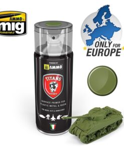 TITANS HOBBY Military Green Matt Primer