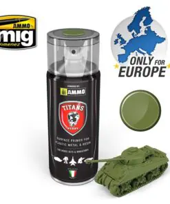 TITANS HOBBY Military Green Matt Primer