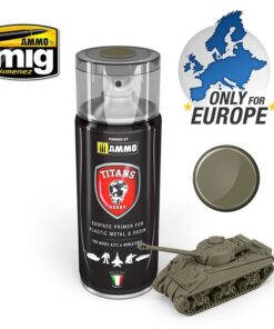 TITANS HOBBY U.S. Olive Drab Matt Primer