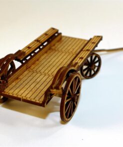28-CAW-301 Ox/Flat Bed Wagon (4Ground)