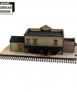Alternative view of 28S-DMH-123 Dead Man's Hand Pre-painted Railroad Station
