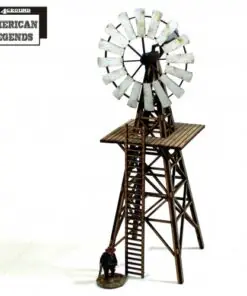 28S-DMH-125 Dead Man's Hand pre-painted Windmill