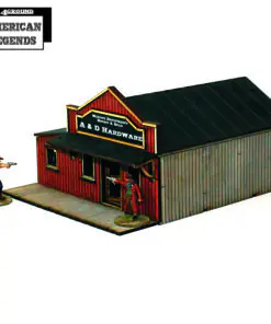 28S-DMH-120 Dead Man's Hand Pre-painted Hardware Store (4Ground)