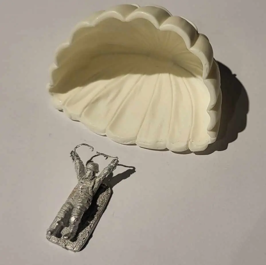 M40FJ-PAR-01 Fallschirmjäger open parachute - Image 5