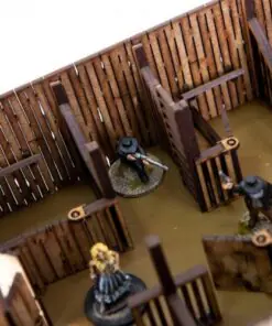 28S-DMH-136 Dead Man's Hand Pre-painted Lime White Stables - Image 12