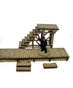 28S-DMH-A03 Dead Man's Hand Pre-painted Stairs & Boardwalk