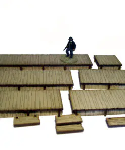 28S-DMH-A08 Dead Man's Hand Pre-painted Long Boardwalks