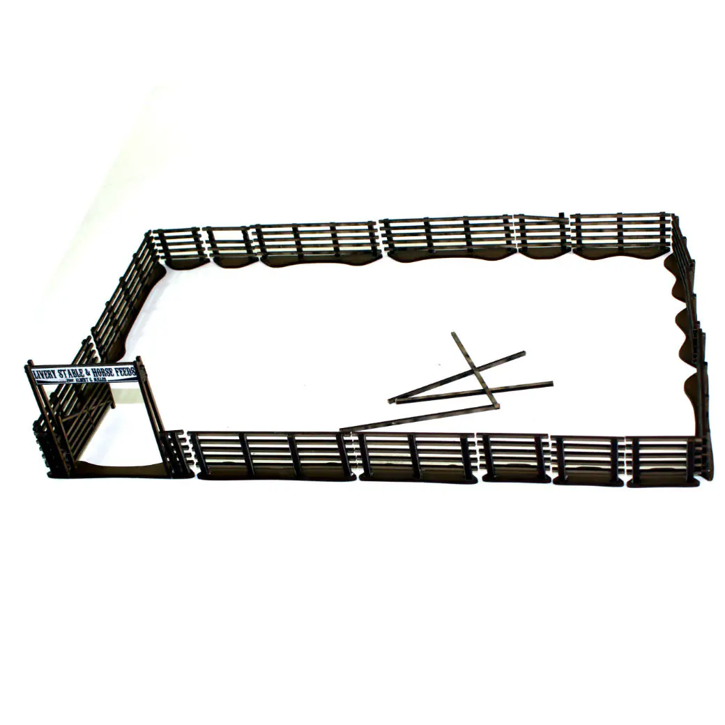 28S-DMH-A09 Pre-painted Corral Fencing (4Ground)