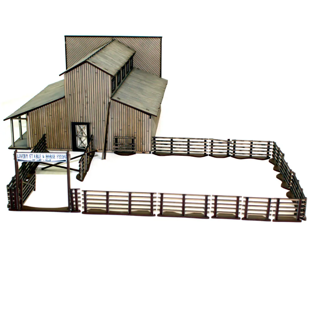28S-DMH-A09 Pre-painted Corral Fencing (4Ground) - Image 2