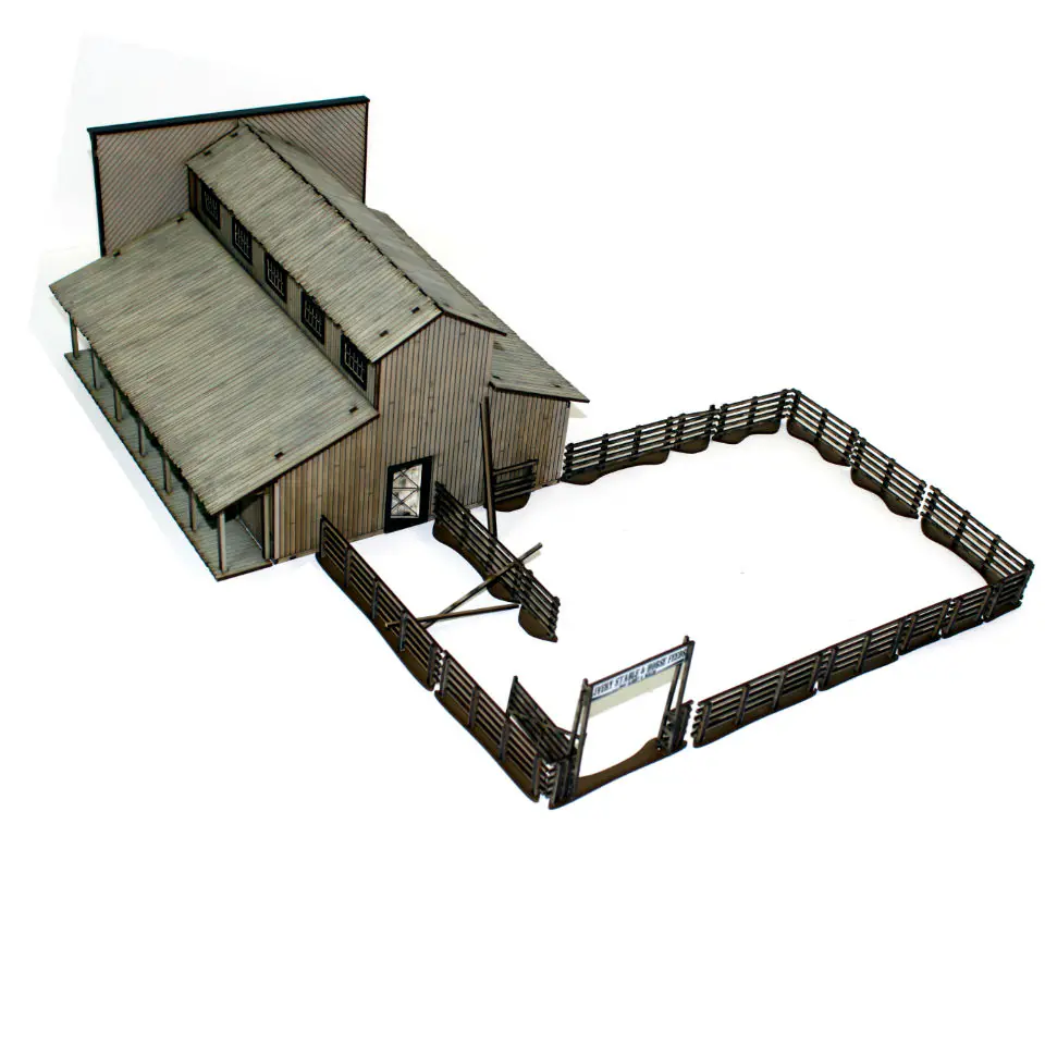 28S-DMH-A09 Pre-painted Corral Fencing (4Ground) - Image 3
