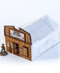 28S-DMH-135 Dead Man's Hand Pre-painted Camp Town Harper's Dry Goods - Image 8