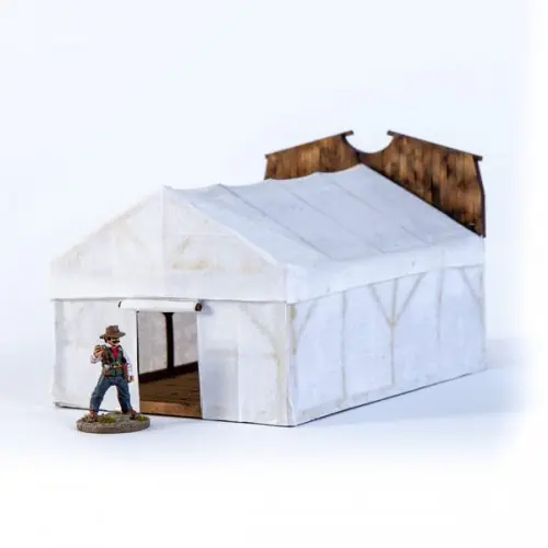 28S-DMH-135 Dead Man's Hand Pre-painted Camp Town Harper's Dry Goods - Image 3