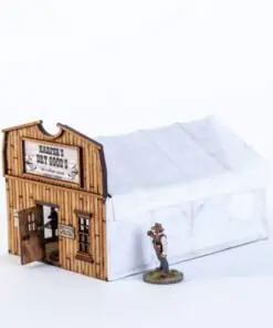 Alternative view of 28S-DMH-135 Dead Man's Hand Pre-painted Camp Town Harper's Dry Goods