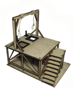 28S-DMH-110 Dead Man's Hand Pre-painted Gallows