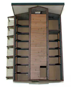 Alternative view of 28S-DMH-114 Dead Man's Hand Pre-painted Miller's Livery Stable