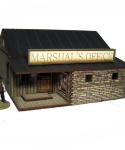 28S-DMH-107 Dead Man's Hand Pre-painted Marshal's Office