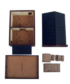 Alternative view of 28S-DMH-101 Dead Man's Hand Side Street Building 1