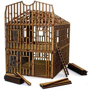 28S-DMH-117 Double Storey Small Building Under Construction