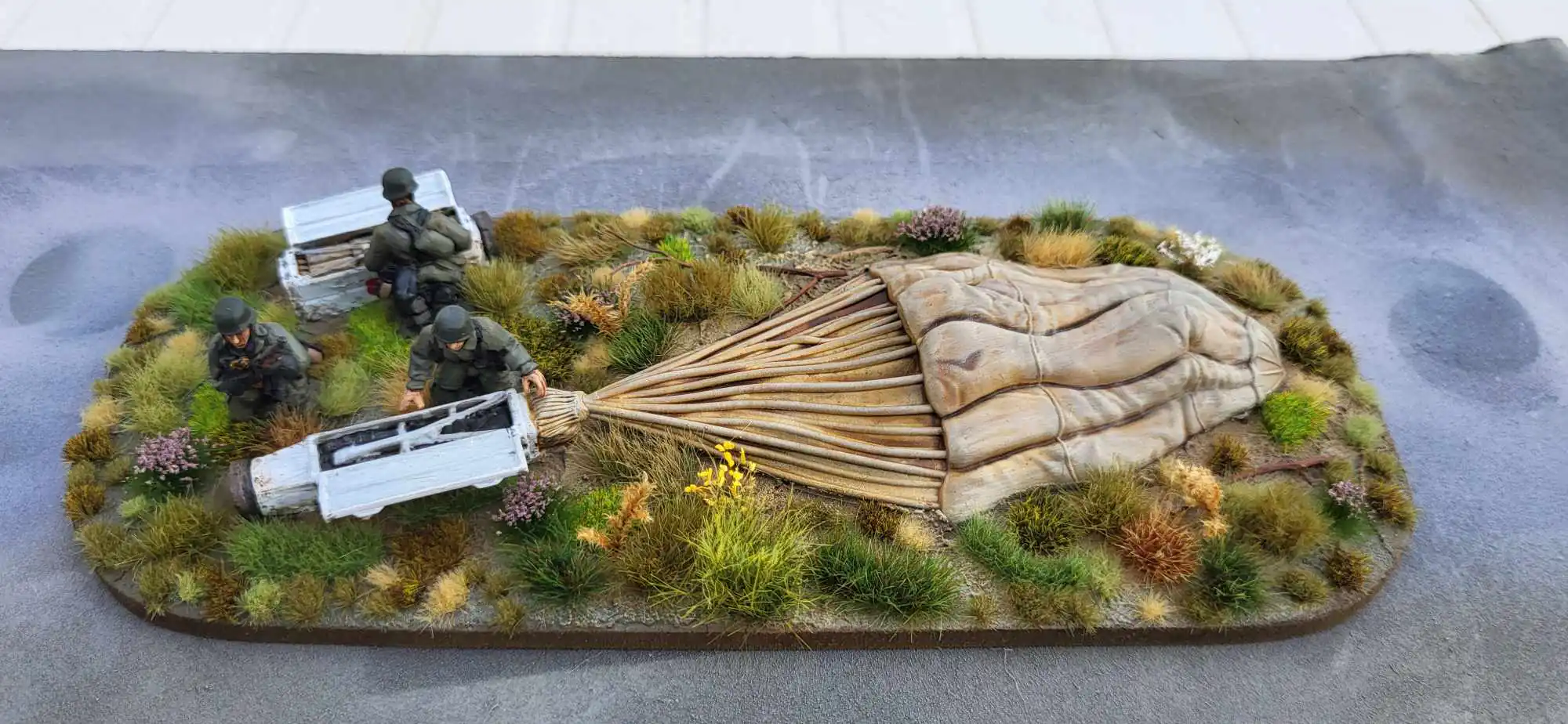 M40FJ-PAR-02 Fallschirmjäger flat parachute