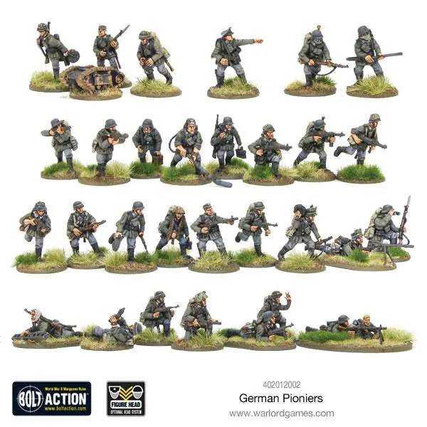 German Pioneers (31 plastic & metal box) - Image 5