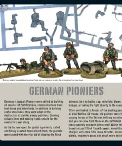 Alternative view of German Pioneers (31 plastic & metal box)