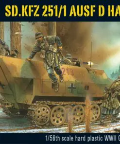 Sd.Kfz 251/1 ausf D halftrack plastic box set