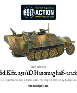 Sd.Kfz 251/1 ausf D halftrack plastic box set - Image 3