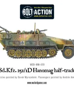 Sd.Kfz 251/1 ausf D halftrack plastic box set - Image 4
