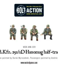 Sd.Kfz 251/1 ausf D halftrack plastic box set - Image 6