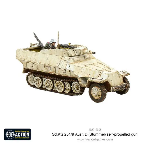 Sd.Kfz 251/9 Ausf D (Stummel) half-track (+ Markers) - Image 10