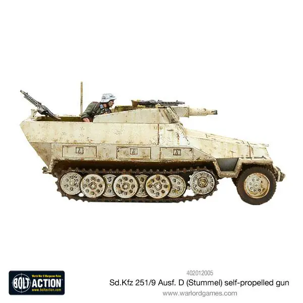 Sd.Kfz 251/9 Ausf D (Stummel) half-track (+ Markers) - Image 11