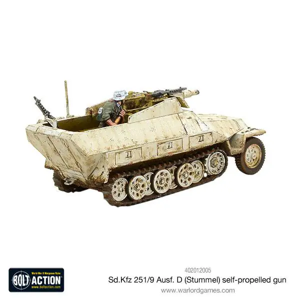 Sd.Kfz 251/9 Ausf D (Stummel) half-track (+ Markers) - Image 12
