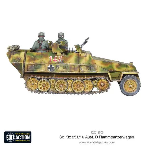 Flammpanzerwagen Sd.Kfz 251/16 Ausf D (Plastic Box) - Image 4