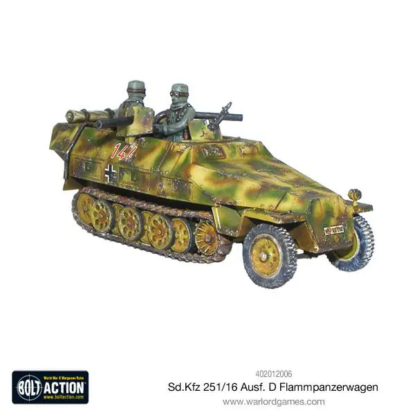 Flammpanzerwagen Sd.Kfz 251/16 Ausf D (Plastic Box) - Image 5