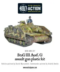 Alternative view of Stug III ausf G or StuH-42 plastic box set