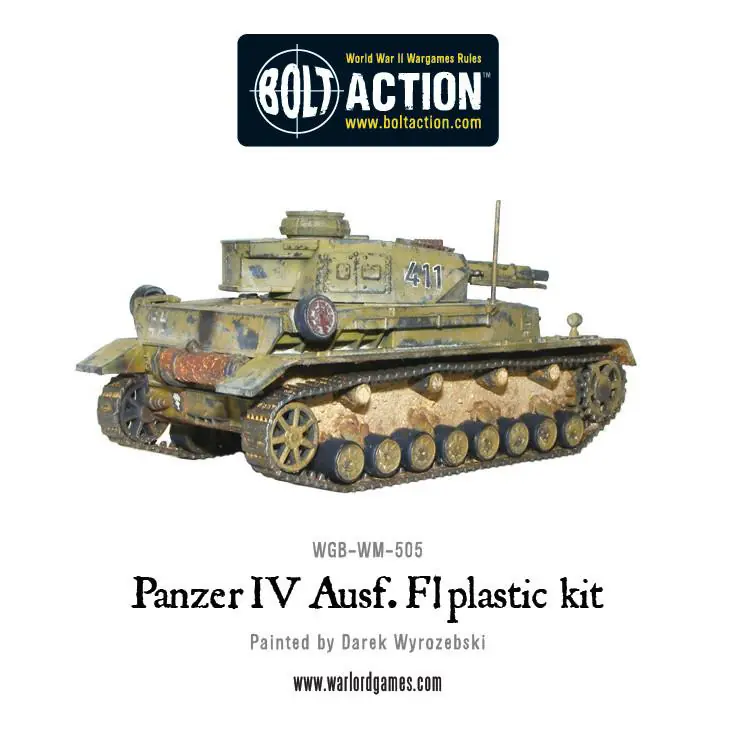 Panzer IV Ausf. F1/G/H medium tank (plastic) - Image 4